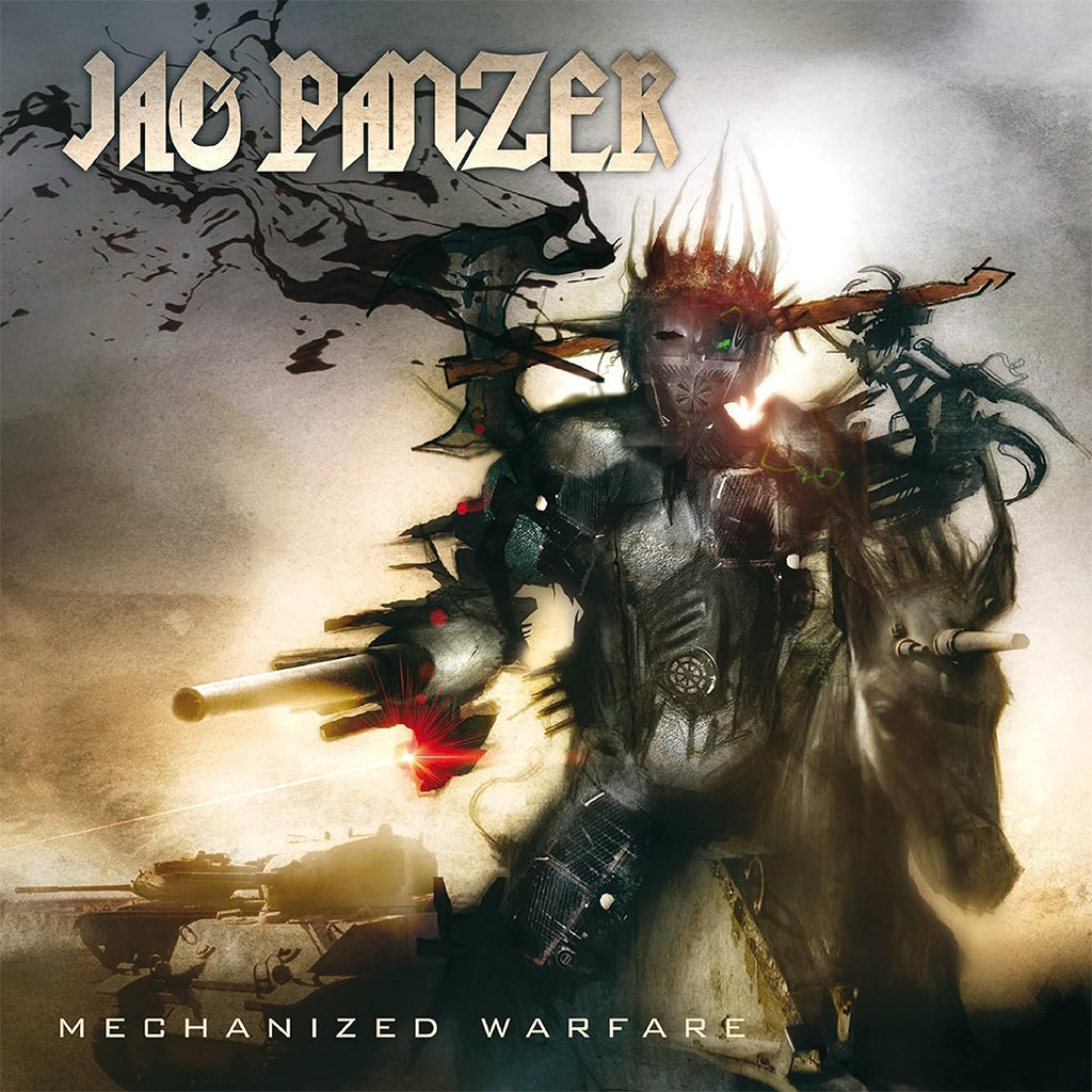 JAG PANZER - Mechanized Warfare (2024 Reissue) - LP - 180g Orange and Black Marbled Vinyl