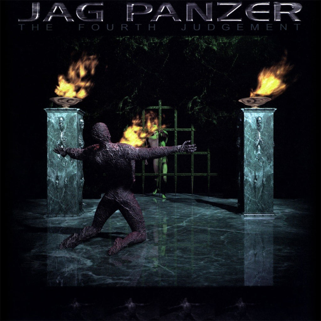 JAG PANZER - The Fourth Judgement (2024 Reissue) - LP - 180g Transparent and Black Marbled Vinyl
