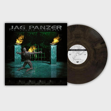 JAG PANZER - The Fourth Judgement (2024 Reissue) - LP - 180g Transparent and Black Marbled Vinyl
