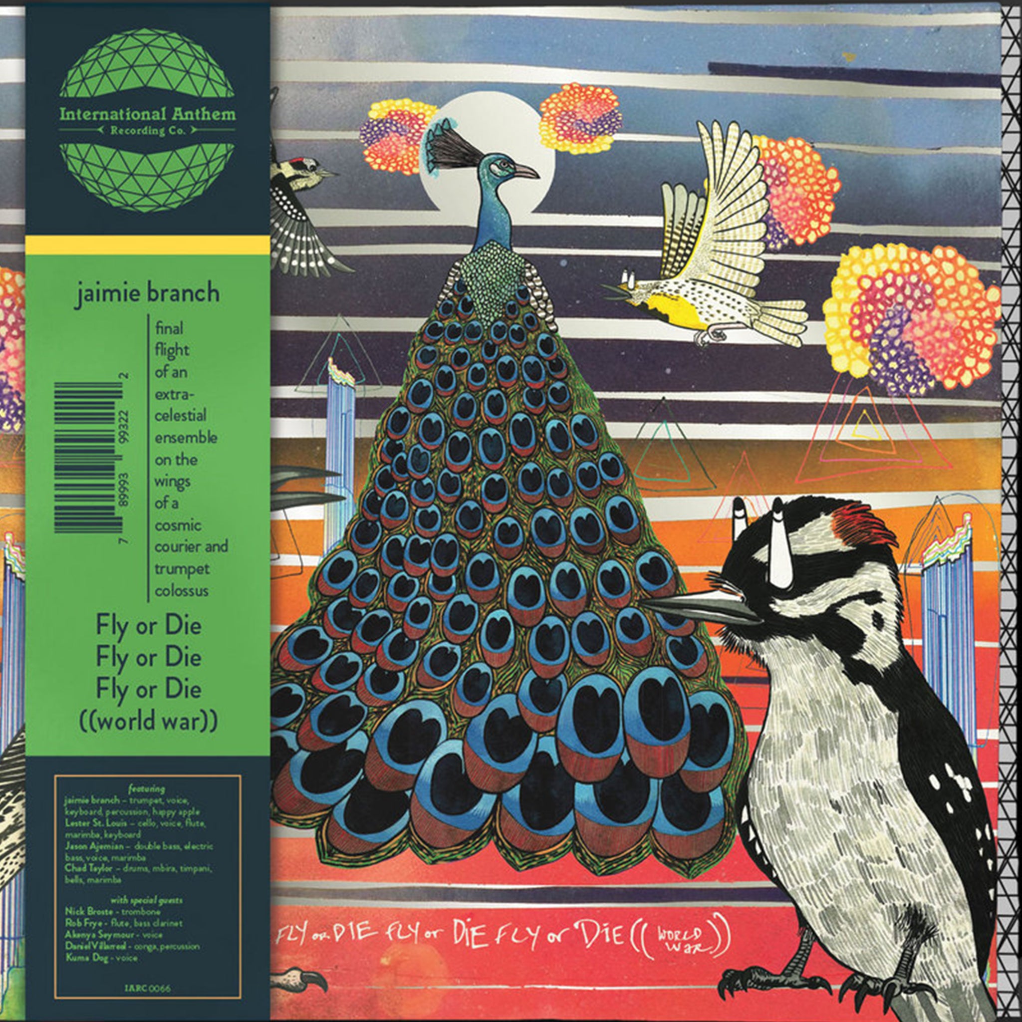 JAIMIE BRANCH - Fly or Die Fly or Die Fly or Die ((world war)) - LP [with Poster Insert] - Vinyl