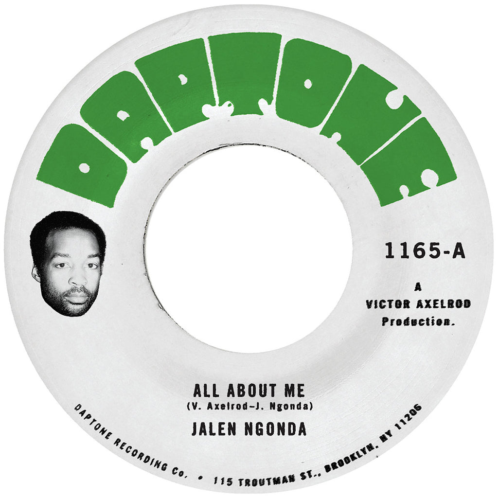 JALEN NGONDA - All About Me b/w All About Me (Dub) [Repress] - 7'' - Vinyl [DEC 12]