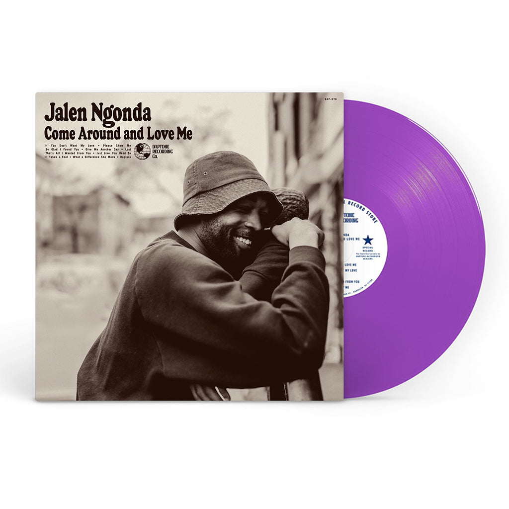 JALEN NGONDA - Come Around And Love Me - LP - Clear Purple Vinyl