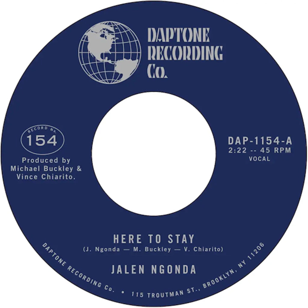 JALEN NGONDA - Here To Stay / If You Don't Want My Love - 7'' - Vinyl [APR 26]