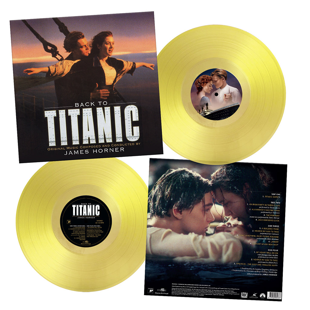 JAMES HORNER - Back To Titanic (Original Soundtrack) [Repress