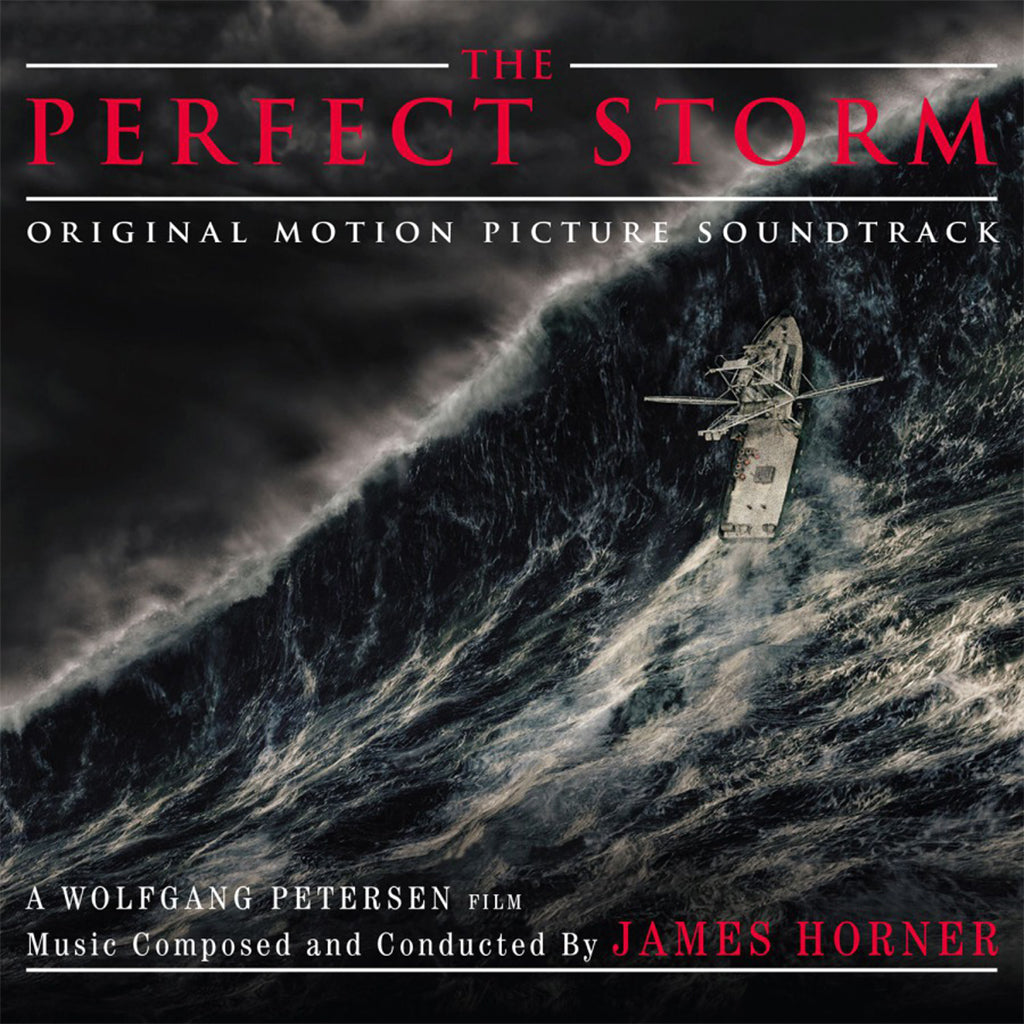 JAMES HORNER - The Perfect Storm - Original Soundtrack (2023 Reissue) - 2LP - 180g Red & Black Marbled Vinyl