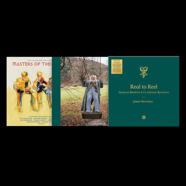 JAMES MORRISSEY - Real to Reel : Garech Browne & Claddagh Records - Hardcover Book / LP - Vinyl (with Poster) - Slipcase Set