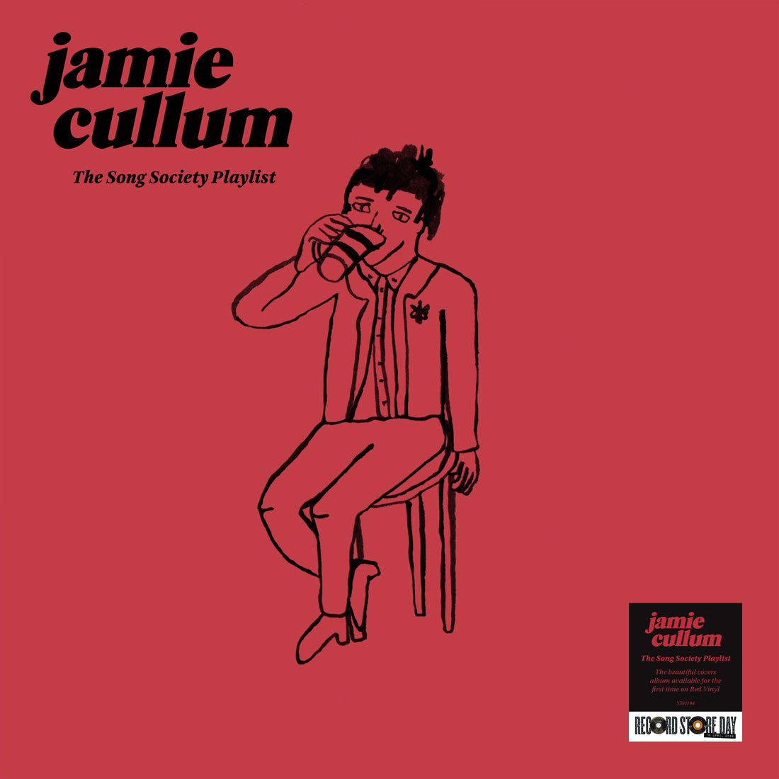 Jamie Cullum - The Song Society Playlist - 1LP - 140g Red Vinyl  [Record Store Day 2026]
