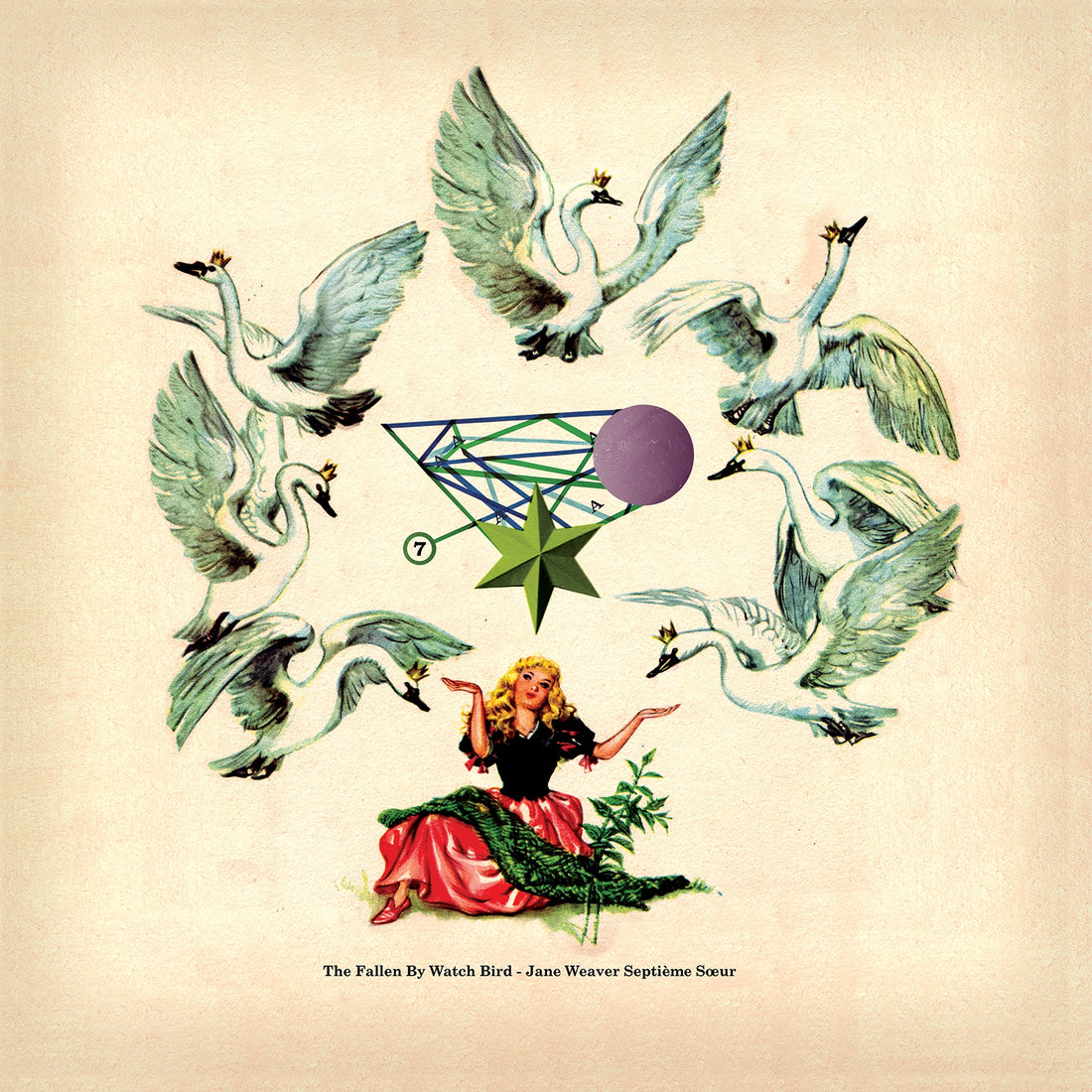 JANE WEAVER - The Fallen By Watch Bird (Expanded Edition) - 2LP - Marine and Cream Vinyl [JAN 23]