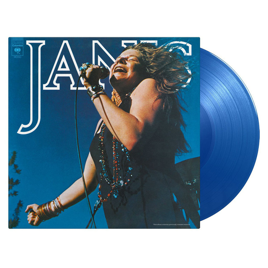 JANIS JOPLIN - JANIS (2023 Reissue) - 2LP - 180g Translucent Blue Vinyl