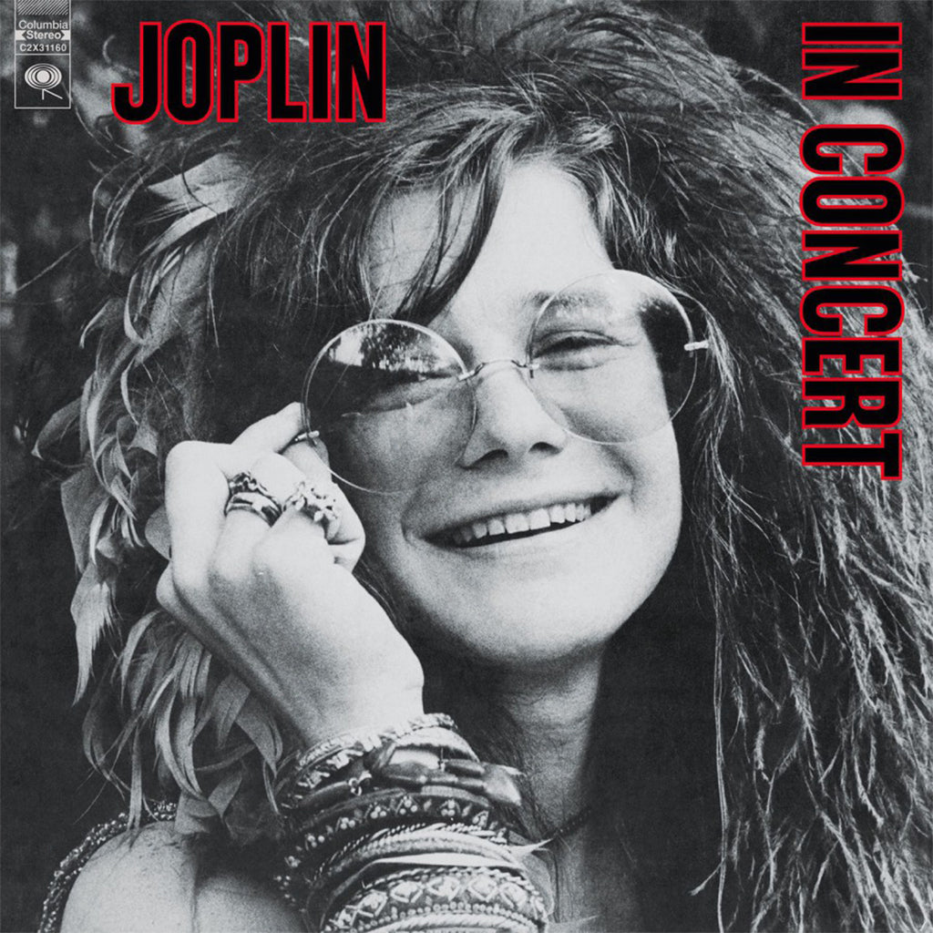 JANIS JOPLIN - Joplin In Concert (2023 Reissue) - 2LP - 180g Black & White Marbled Vinyl