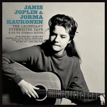 JANIS JOPLIN & JORMA KAUKONEN - The Legendary Typewriter Tape: 6/25/64 Jorma’s House (Repress) - LP - Red Swirl Vinyl