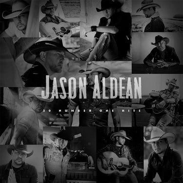 JASON ALDEAN - 30 Number One Hits - 3LP - Coke Bottle Clear Vinyl
