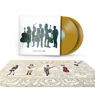 JASON MRAZ - Yes (10th Anniversary Deluxe Edition with Poster) - 2LP - Gold Vinyl [OCT 25]