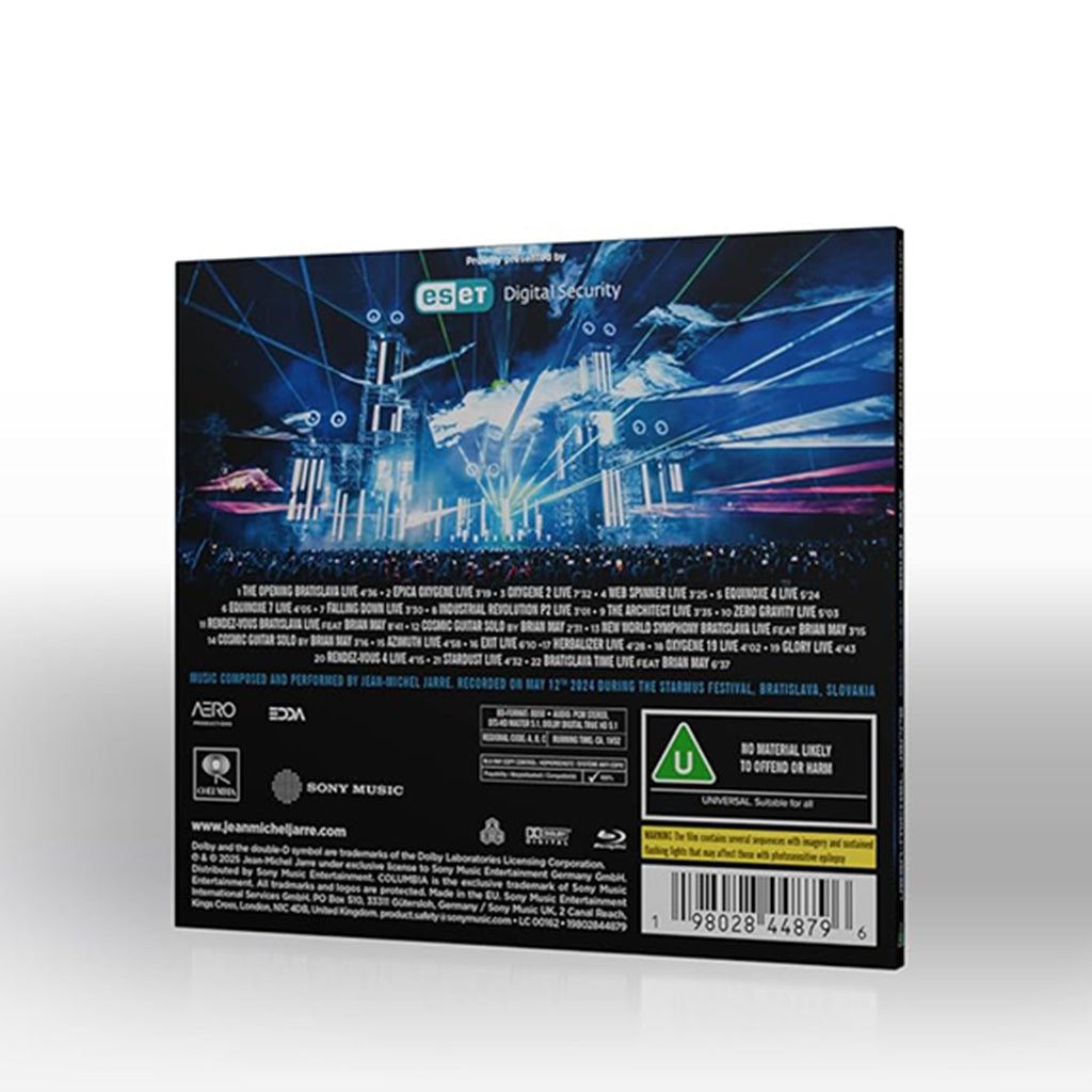 JEAN-MICHEL JARRE - Live In Bratislava - Blu-ray [SEP 5] – Spindizzy