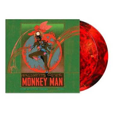 JED KURZEL - Monkey Man (Original Soundtrack) [Reissue] - 2LP - Deluxe Blood Red, Black, and Metallic Gold Coloured Vinyl [OCT 18]