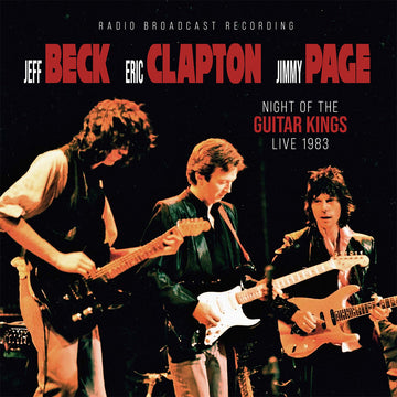 JEFF BECK, ERIC CLAPTON, JIMMY PAGE - Night Of The Guitar Kings 1983 - LP - Red Vinyl [FEB 14]