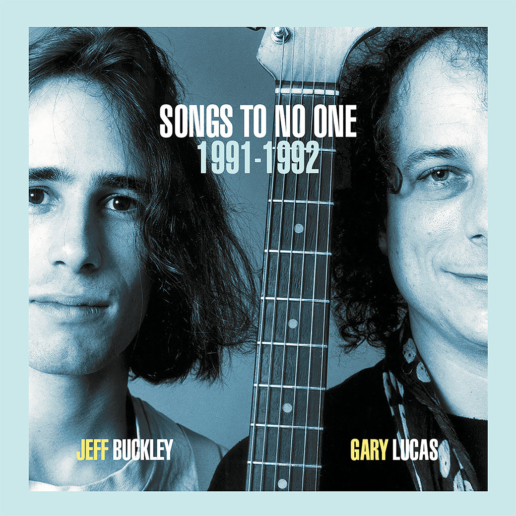 JEFF BUCKLEY & GARY LUCAS - Songs To No One (Reissue) - 2LP - Opaque Blue Denim and Opaque White Vinyl