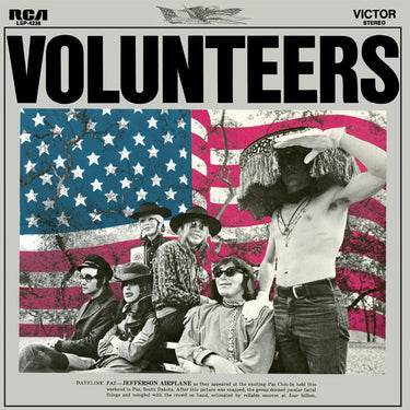 JEFFERSON AIRPLANE - Volunteers (Reissue) - LP - Deluxe 180g Blue Vinyl [MAR 27]