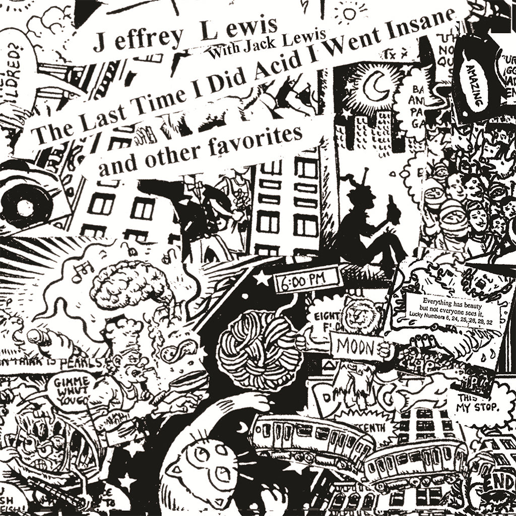 JEFFREY LEWIS - The Last Time I Did Acid I Went Insane (Reissue) - LP - Vinyl [OCT 10]