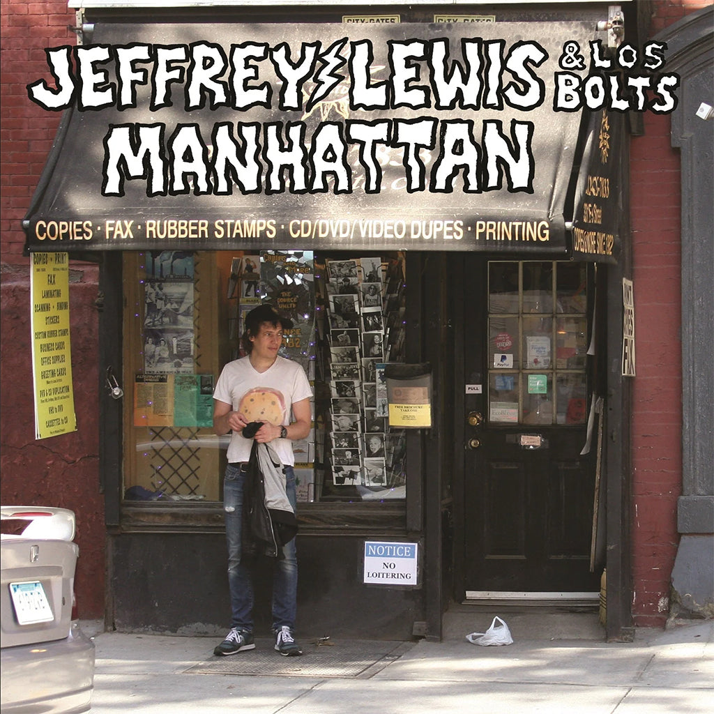 JEFFREY LEWIS & LOS BOLTS - Manhattan (Reissue) - LP - Random-Colour Recycled Vinyl [SEP 20]
