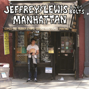 JEFFREY LEWIS & LOS BOLTS - Manhattan (Reissue) - LP - Random-Colour Recycled Vinyl [SEP 20]