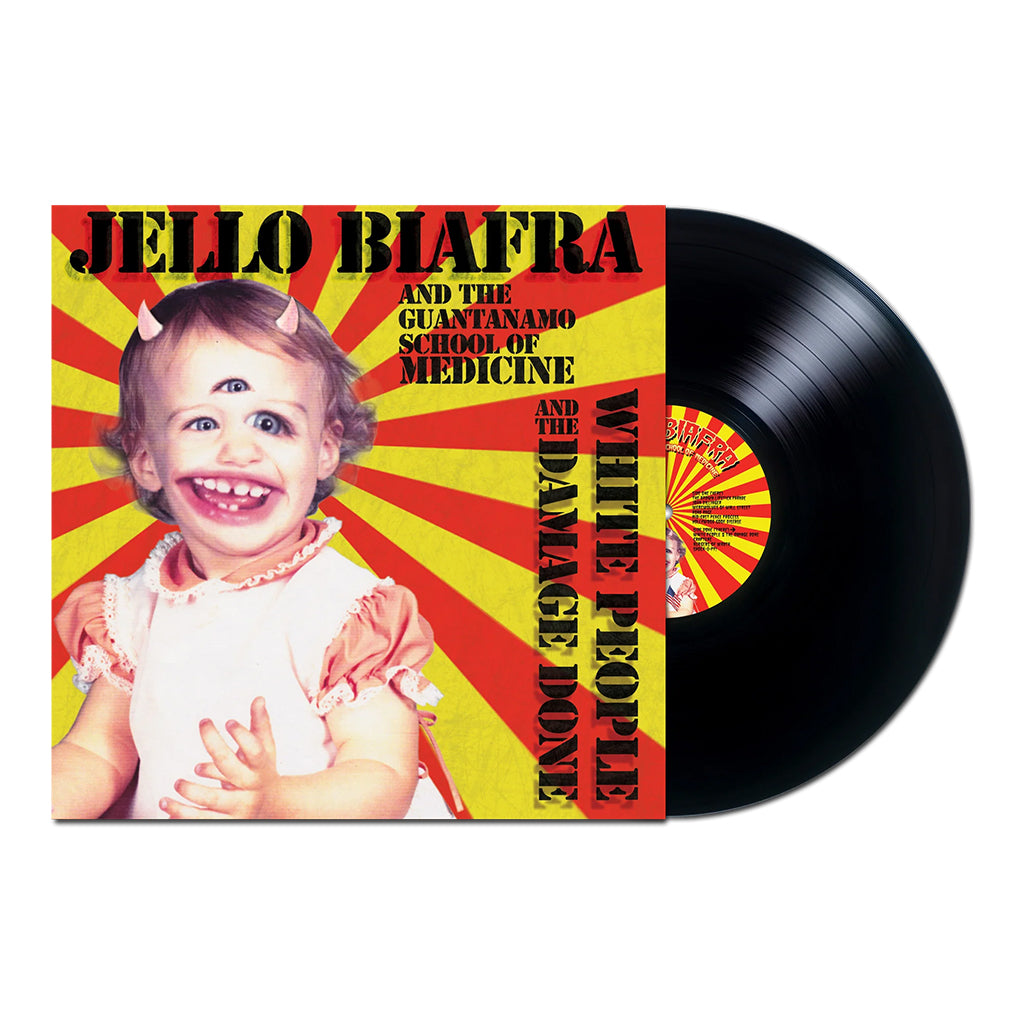 JELLO BIAFRA AND THE GUANTANAMO SCHOOL OF MEDICINE - White People And The Damage Done  (Repress) - LP - Black Vinyl [MAY 16]