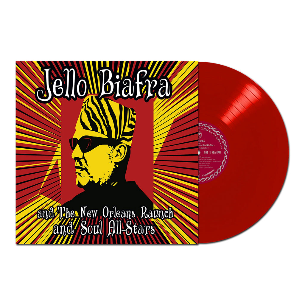 JELLO BIAFRA AND THE NEW ORLEANS RAUNCH AND SOUL ALL-STARS - Walk On Jindal’s Splinters (Repress) - LP - Red Vinyl