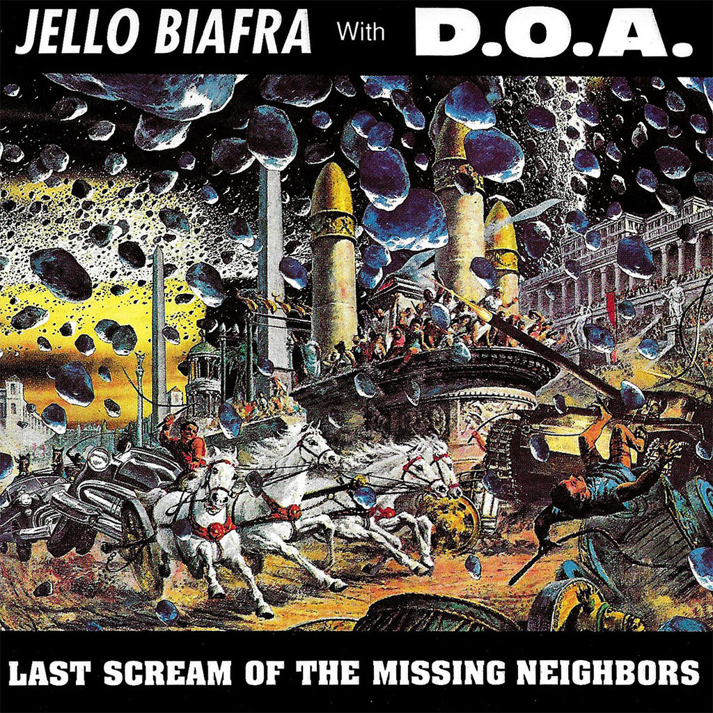 JELLO BIAFRA WITH DOA - Last Scream Of The Missing Neighbors (2024 Repress) - LP - Yellow Vinyl
