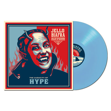 JELLO BIAFRA & THE GUANTANAMO SCHOOL OF MEDICINE - The Audacity Of Hype (2024 Repress) - LP - Blue Vinyl
