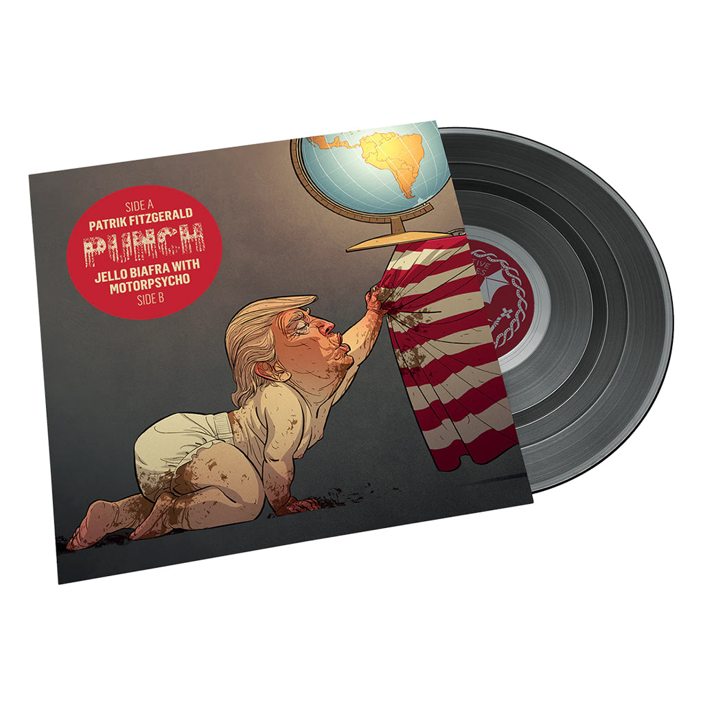 JELLO BIAFRA WITH MOTORPSYCHO / PATRIK FITZGERALD - Punch (Repress) - 7'' - Vinyl