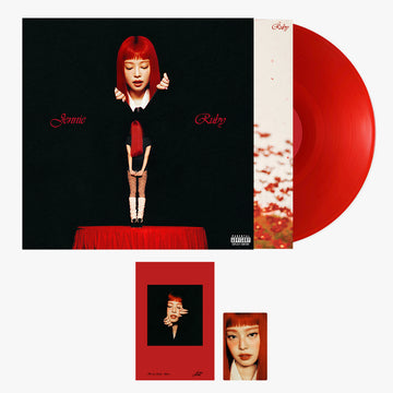 JENNIE - Ruby (with Mini-Poster, Postcard & Photocard) - LP - Red Apple Colour Vinyl [AUG 22]
