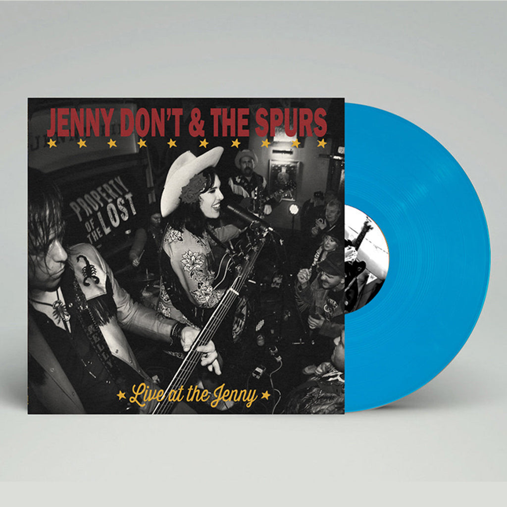 JENNY DON'T AND THE SPURS - Live At The Jenny - LP - Sky Blue Colour Vinyl [SEP 26]