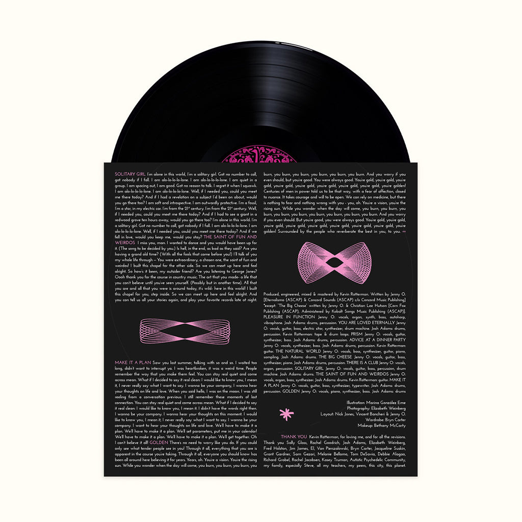 JENNY O. - Spectra - LP - 180g Black Vinyl [AUG 25]