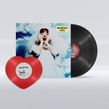 JENNY ON HOLIDAY - Quicksand Heart - LP - Black Vinyl + Heart-Shaped Transparent Red Vinyl 7'' [JAN 9]