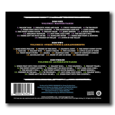 JERRY GARCIA & DAVID GRISMAN - Bare Bones: The Duo Recordings - 3CD Set [DEC 13]