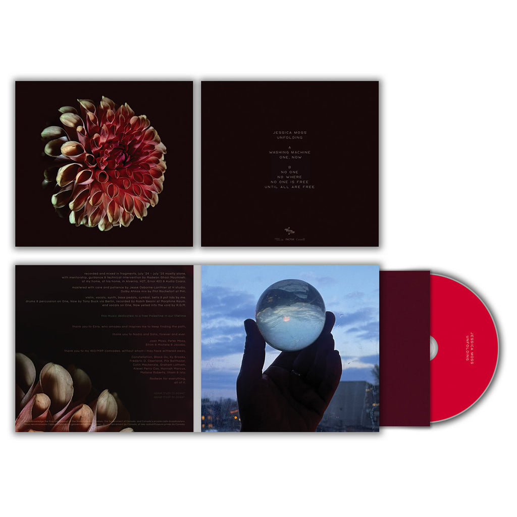 JESSICA MOSS - Unfolding - CD [NOV 7]