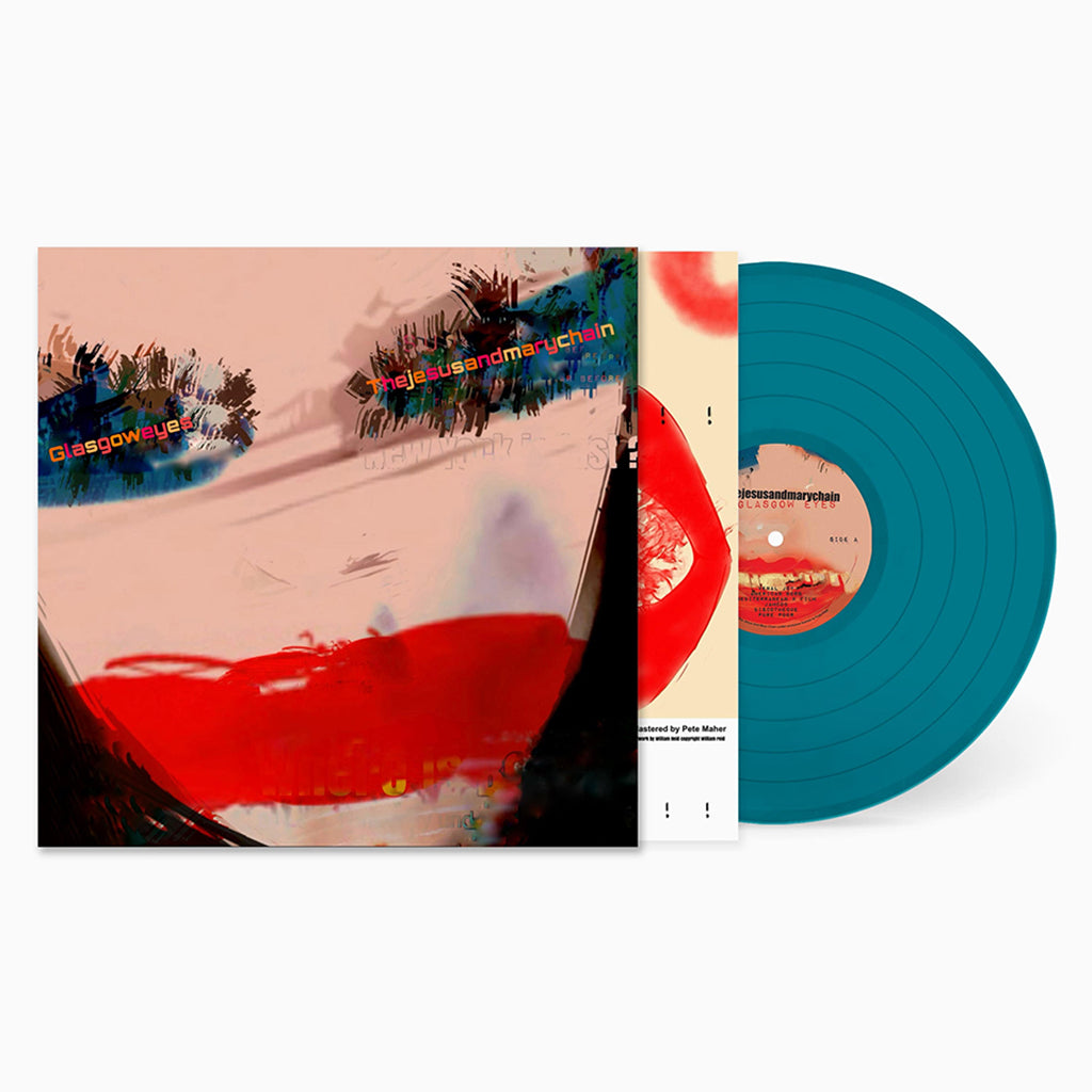 THE JESUS AND MARY CHAIN - Glasgow Eyes (Repress) - LP - Transparent Blue Vinyl