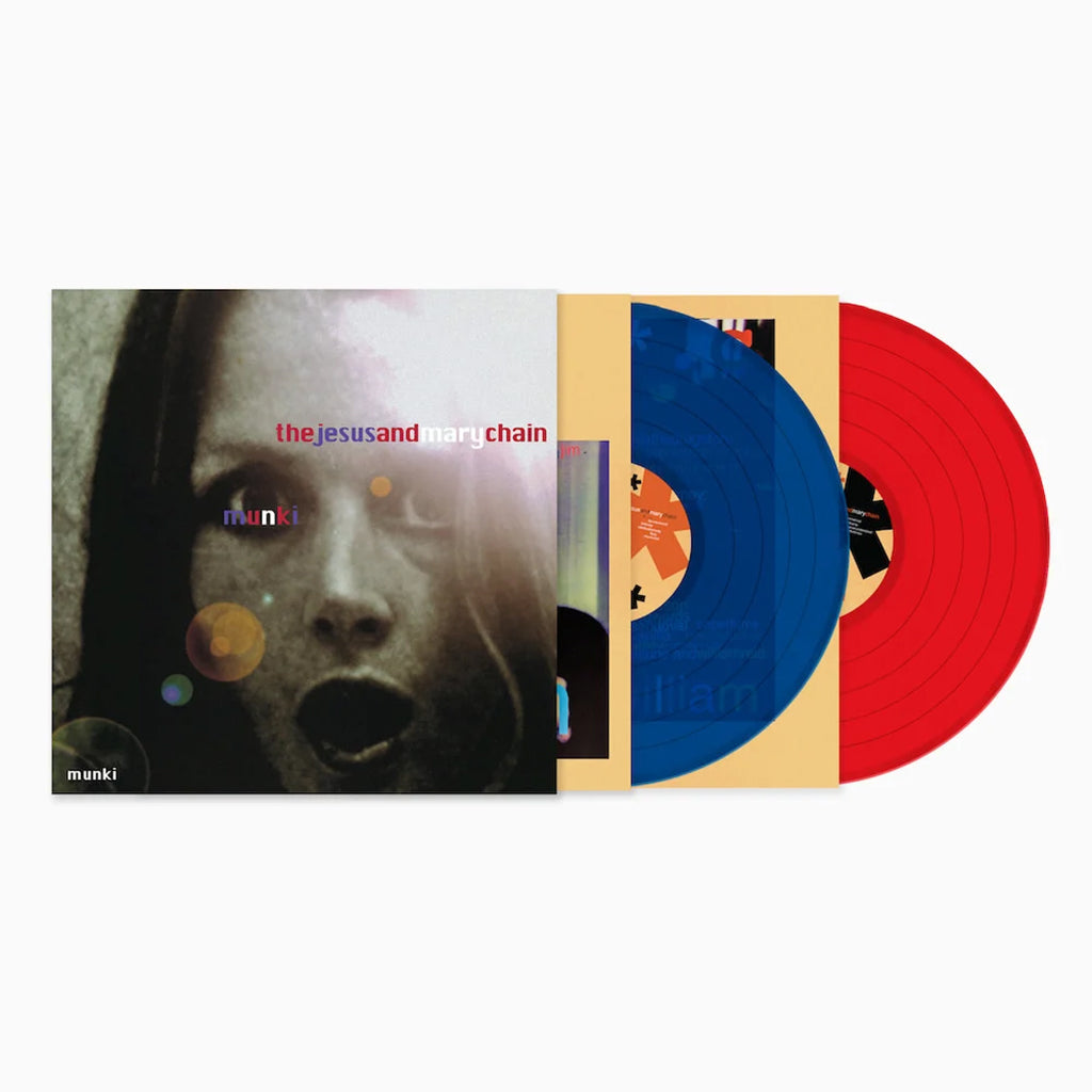 THE JESUS AND MARY CHAIN - Munki (25th Anniversary Reissue) - 2LP - Blue / Red Vinyl [OCT 20]