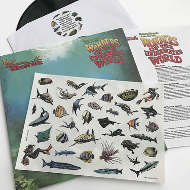 JEZZ WOODROFFE - Wonders Of The Underwater World (with Sticker Sheet and DIY Sleeve) - LP - Vinyl [NOV 24]