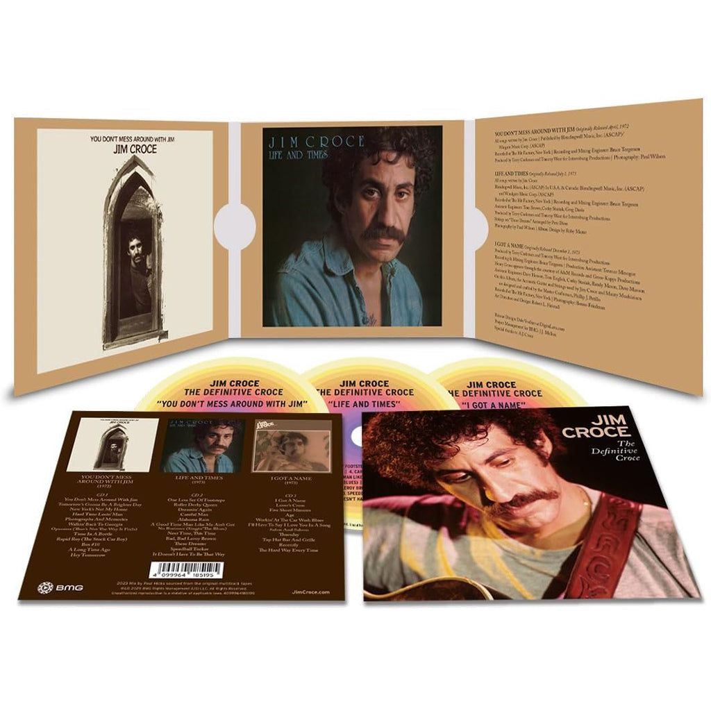 JIM CROCE - The Definitive Croce (Reissue) - 3CD Set [SEP 19]