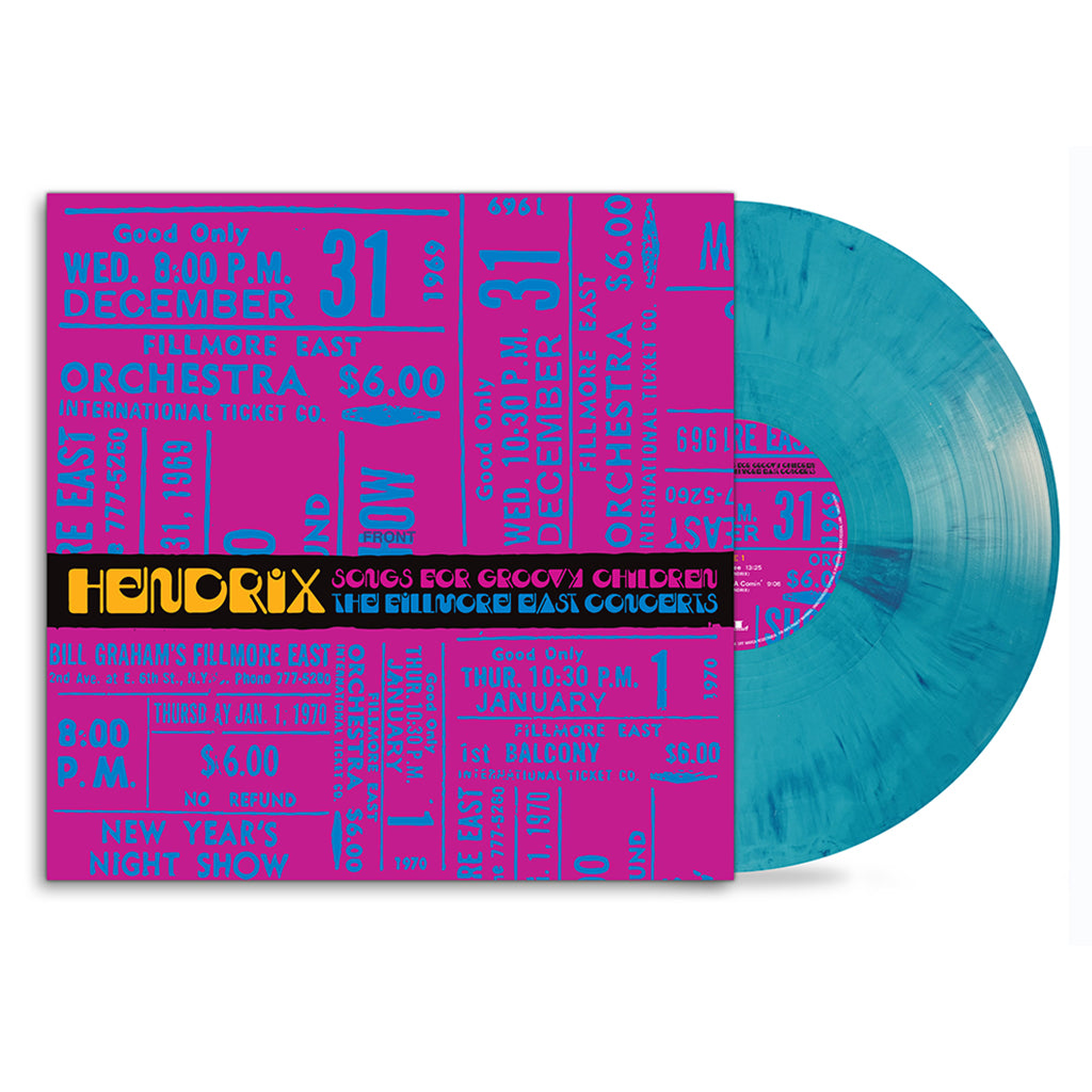 Jimi Hendrix - Songs For Groovy Children: The Fillmore East Concerts - 1LP - Blue & Violet Vinyl  [RSD Black Friday 2024]