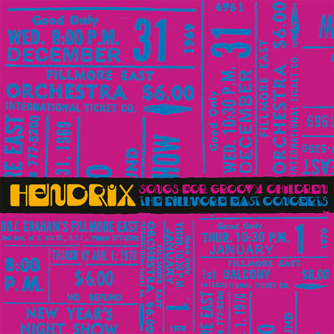 Jimi Hendrix - Songs For Groovy Children: The Fillmore East Concerts - 1LP - Blue & Violet Vinyl  [RSD Black Friday 2024]