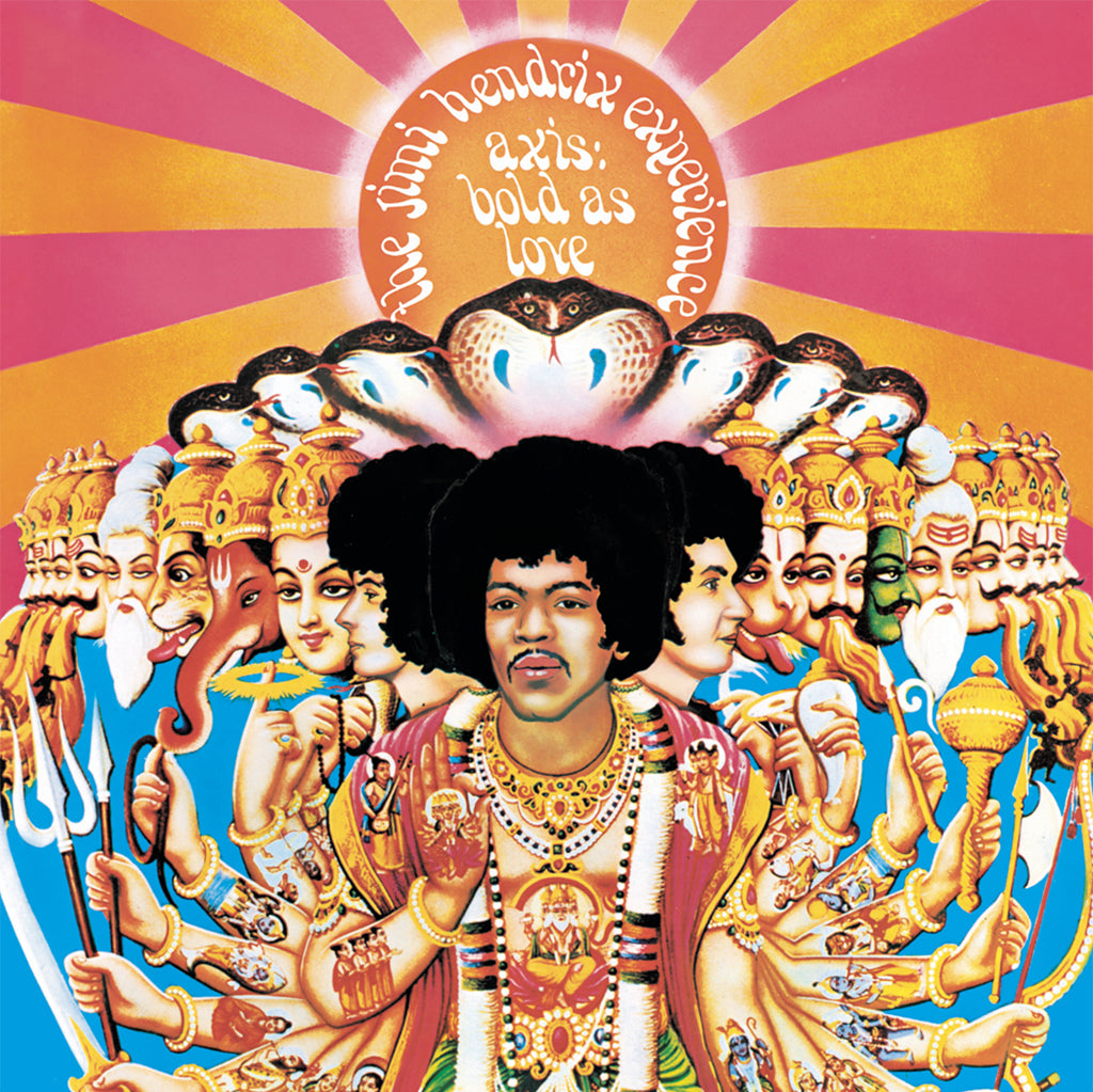 THE JIMI HENDRIX EXPERIENCE - Axis: Bold As Love (National Album Day 2025) - LP - 'Electric Orange' Colour Vinyl [OCT 18]