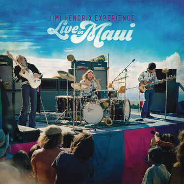 THE JIMI HENDRIX EXPERIENCE - Live At Maui (Highlights) - LP - Crystal Clear Vinyl