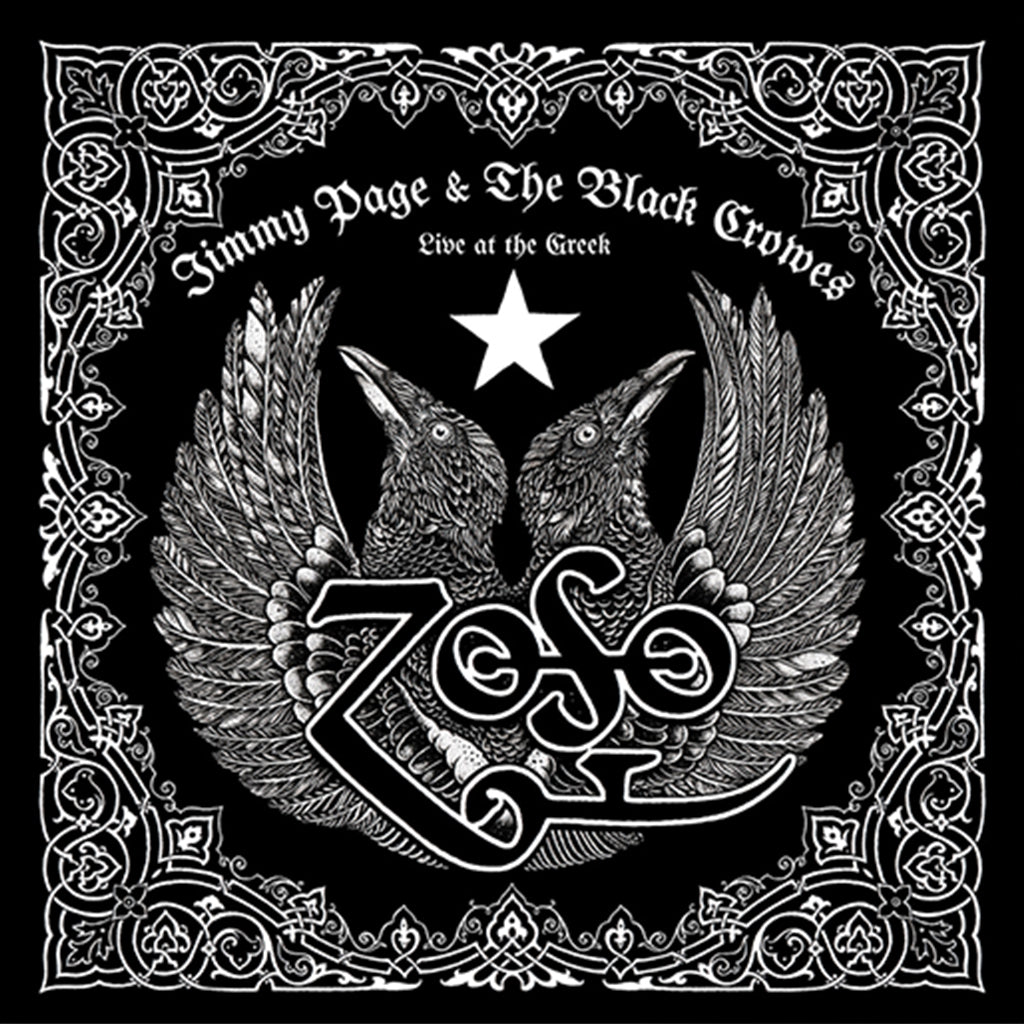 JIMMY PAGE & THE BLACK CROWES - Live At the Greek (25th Anniversary 'Best Of' Edition) - 2LP - Black Vinyl [MAR 21]