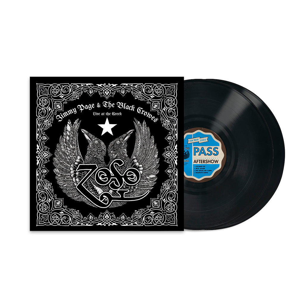 JIMMY PAGE & THE BLACK CROWES - Live At the Greek (25th Anniversary 'Best Of' Edition) - 2LP - Black Vinyl [MAR 21]