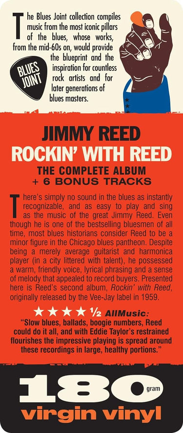 JIMMY REED - Rockin' With Reed (Reissue with 6 Bonus Tracks) - LP - 180g Vinyl