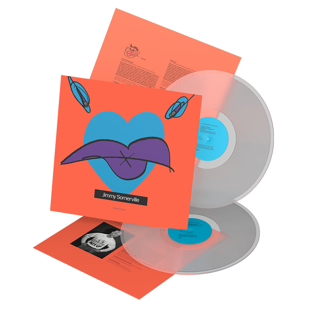 JIMMY SOMERVILLE - Read My Lips (2023 Remastered & Expanded Edition) - 2LP - Crystal Clear Vinyl