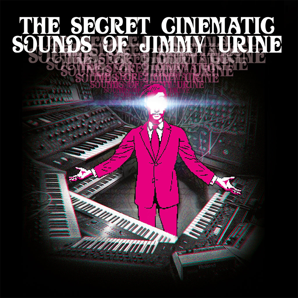JIMMY URINE - The Secret Cinematic Sounds Of Jimmy Urine (Repress w/ 4 Bonus tracks) - 2LP - Deluxe 180g Magenta Colour Vinyl [SEP 12]
