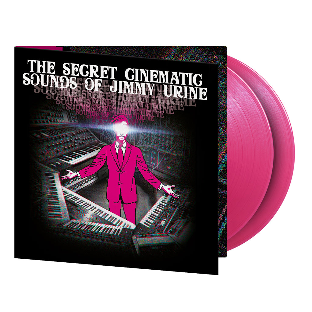 JIMMY URINE - The Secret Cinematic Sounds Of Jimmy Urine (Repress w/ 4 Bonus tracks) - 2LP - Deluxe 180g Magenta Colour Vinyl [SEP 12]